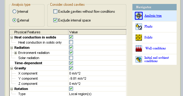 solidworks flow simulation external flow