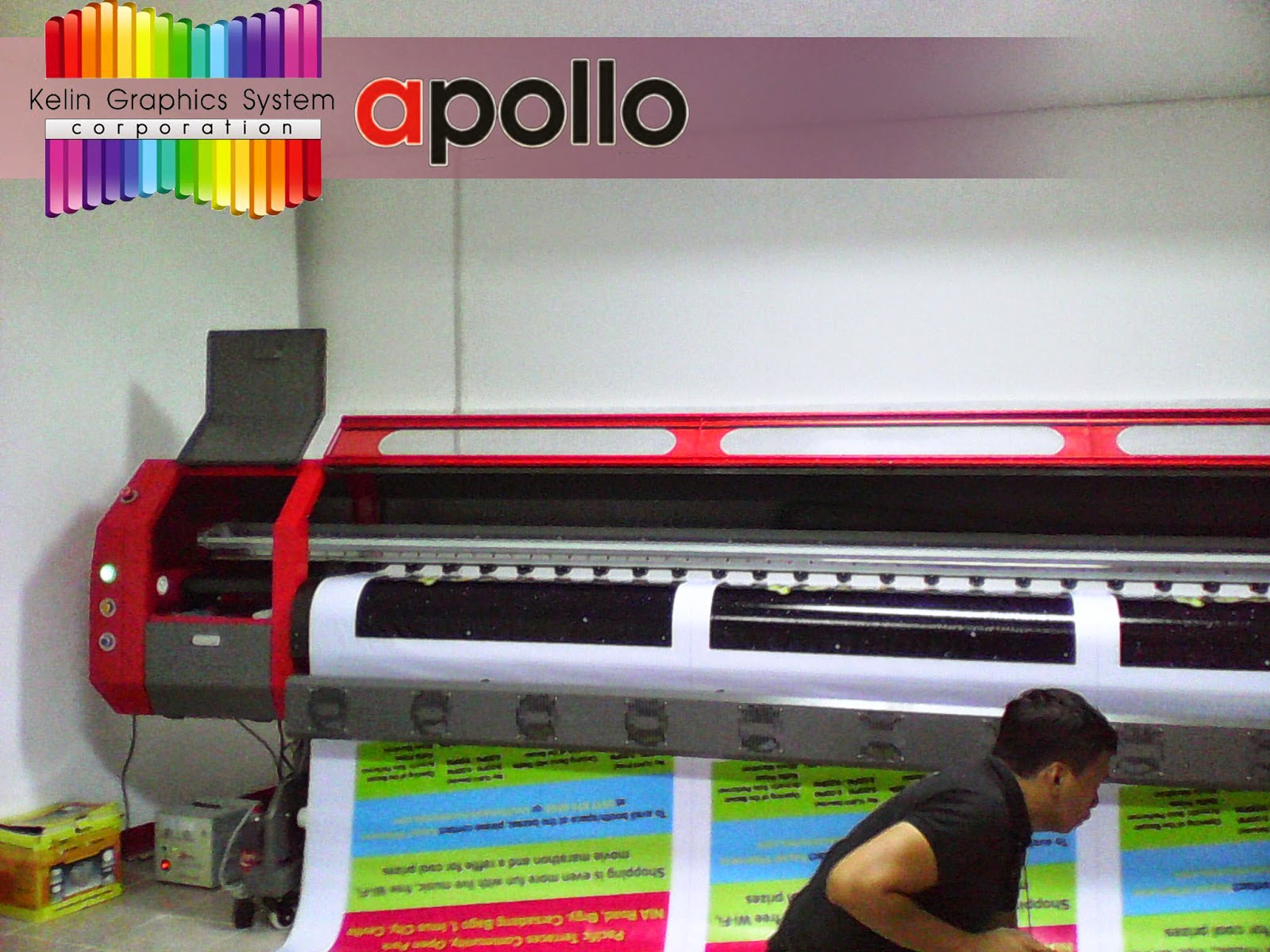 Tarpaulin Printer APOLLO KONICA MINOLTA 42PL 10.5FT INDOOR/OUTDOOR PRINTER