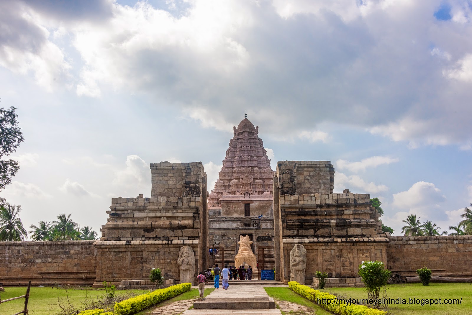 Gangaikondacholapuram main entrance view Gangaikondacholapuram main entrance view