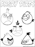 Angry Birds para Colorir