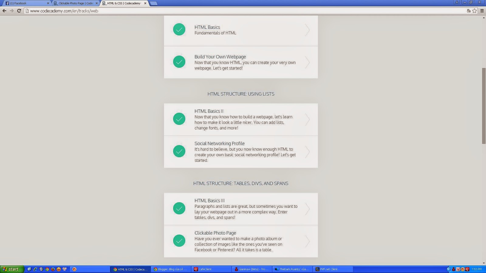 HTML Structure Lists, tables, divs and spans Blog của Lê Tuấn Anh