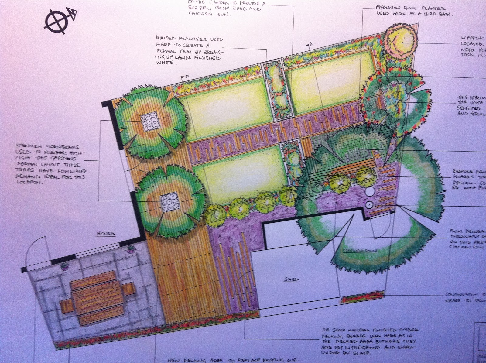 Richard Lloyd rpl garden design Design Brief of a Recent Formal