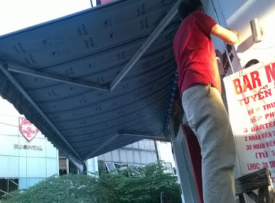 Lắp đặt mái che di động cao cấp
