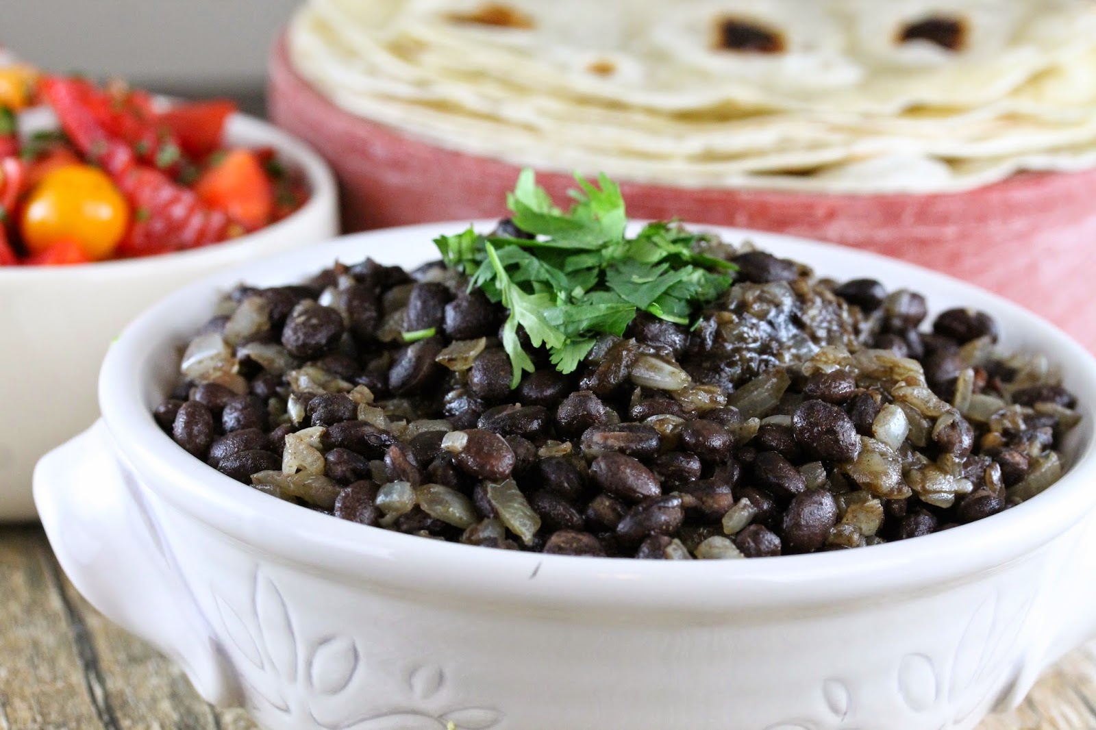RestaurantStyle Mexican Black Beans