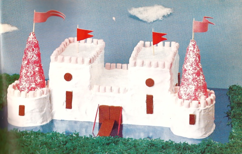 Betty Crocker Enchanted Castle Cake wacky tacky castle cake