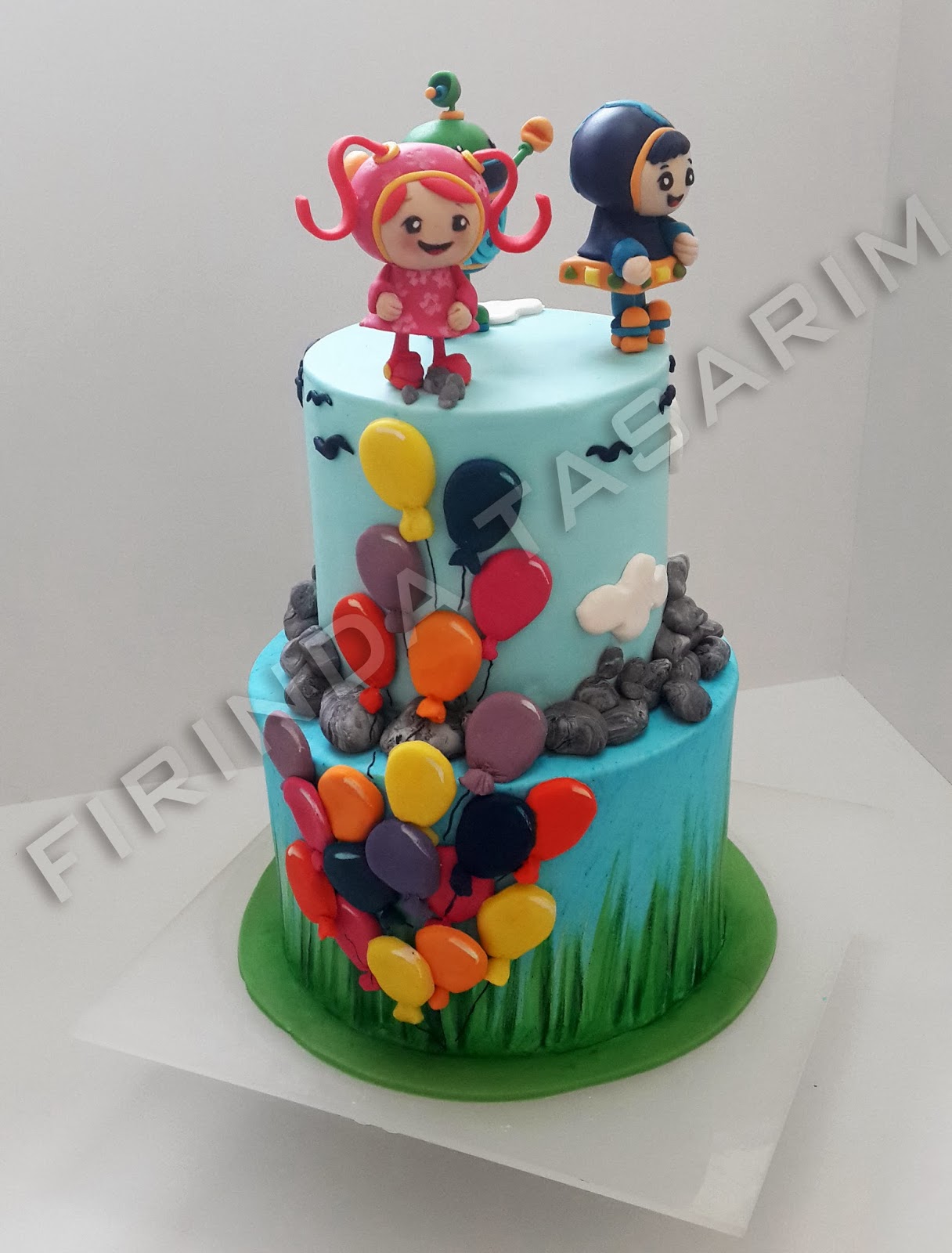 FIRINDA TASARIM Umizoomiler ve ilk maket pasta