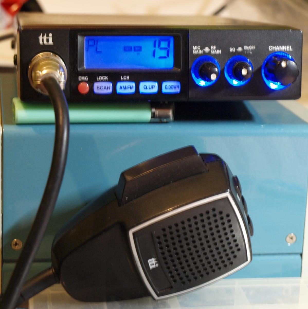 SQ5EKU TTI TCB770 CB RADIO