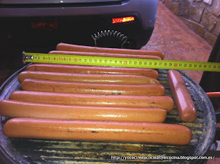 salchichas para hot dog de 28cm