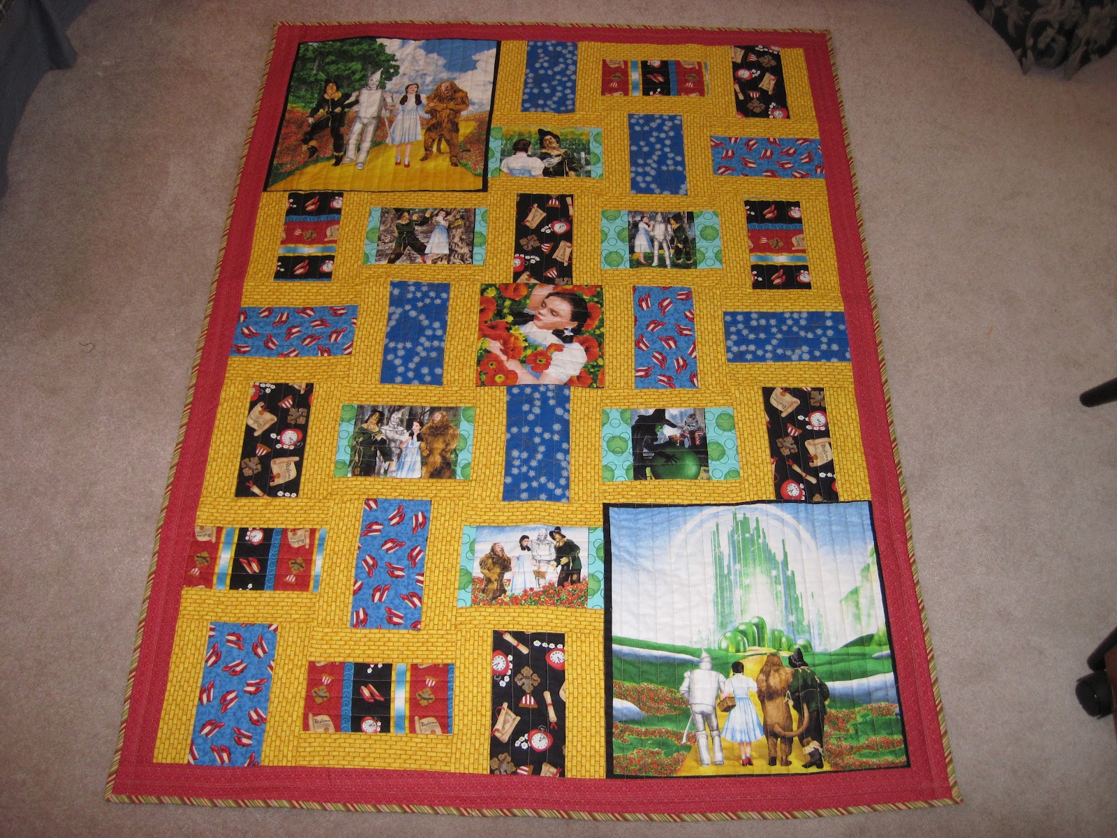 Quilts, Life and Balance Wizard of Oz Quilt