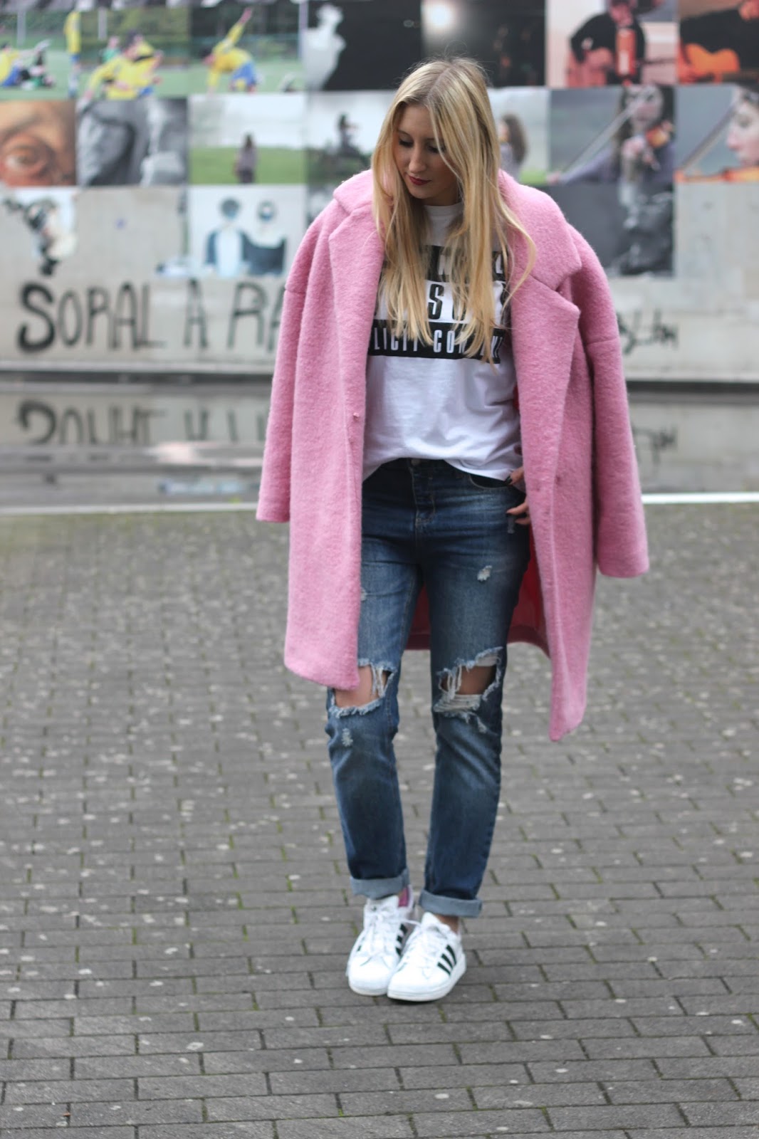 la redoute pink coat