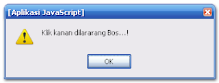 Mencegah Klik Kanan