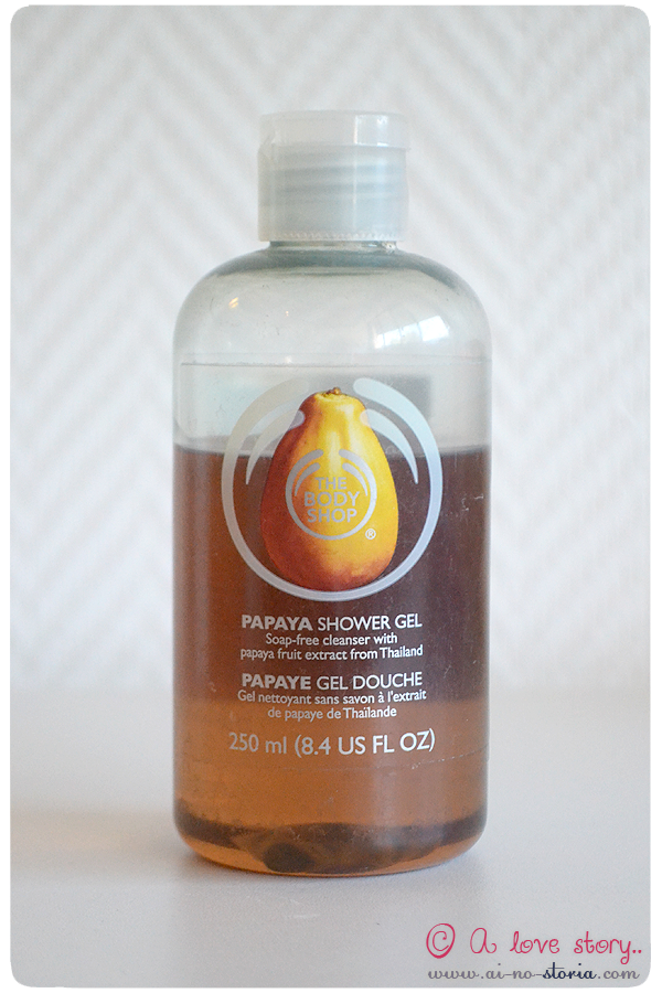 Ai no storia.. ♥ REVIEW The Body Shop Papaya Shower Gel