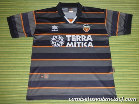 Camiseta Valencia CF 1999-2000-2001 Local – Camisetas Futbol y Baloncesto
