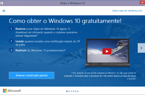 Windows 10: uma prova de humildade da Microsoft Windows 10: uma prova de humildade da Microsoft