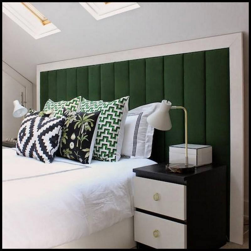 Dollar Store Crafter DIY ExtraWide Headboard