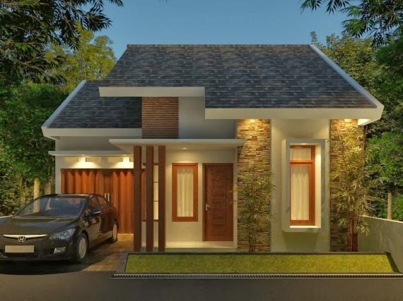 Desain Rumah Mewah 1 Lantai - AreaRumah.com