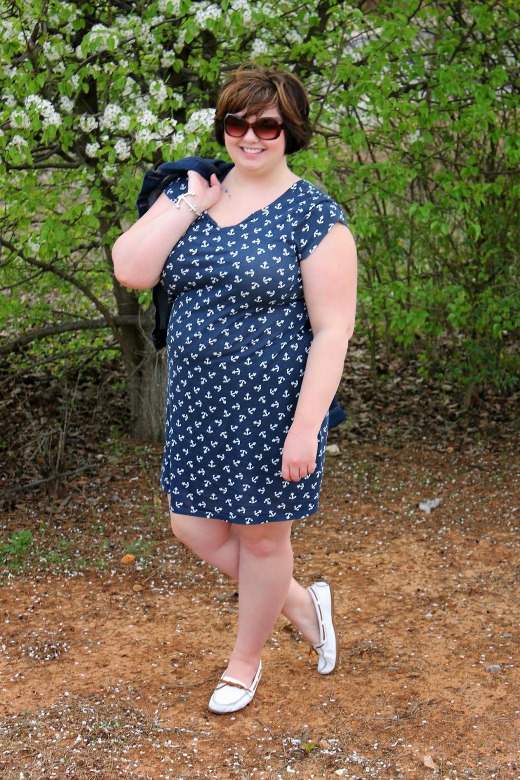 anchor dress old navy