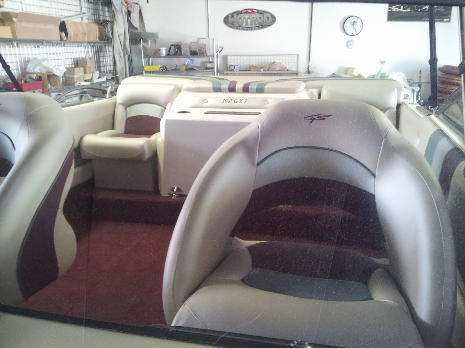 Homestyle Custom Upholstery and Awning Before, During, and After