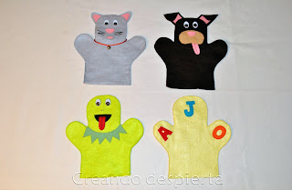 Manoplas infantiles Encargo - Creando despierta complementos