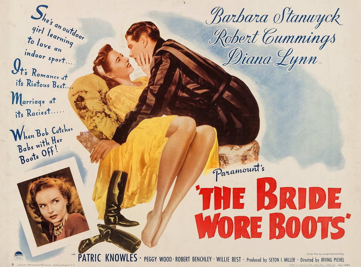 THE BRIDE WORE BOOTS (1946) WEB SITE