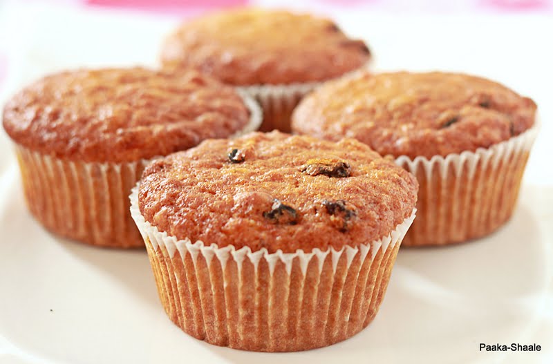 PaakaShaale Apricot Orange muffins