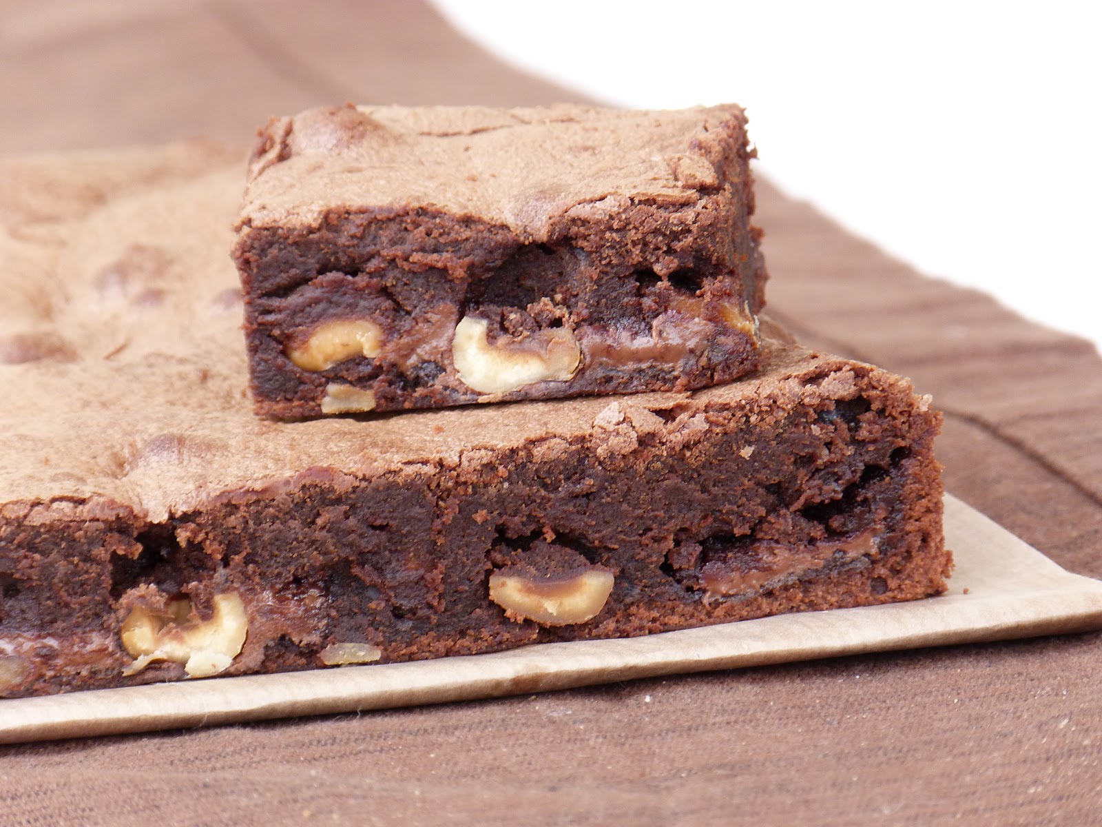 Chic, Chic, Chocolat Brownies Nutella, noisettes