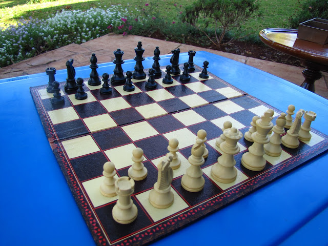 House of Martin chess set.