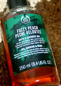 the body shop fuzzy peach