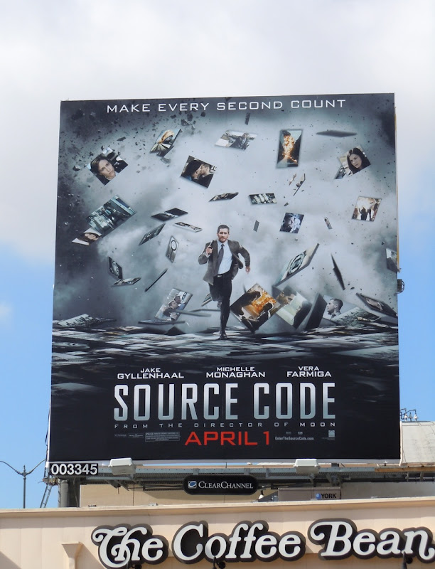 Jake Gyllenhaal Source Code billboard