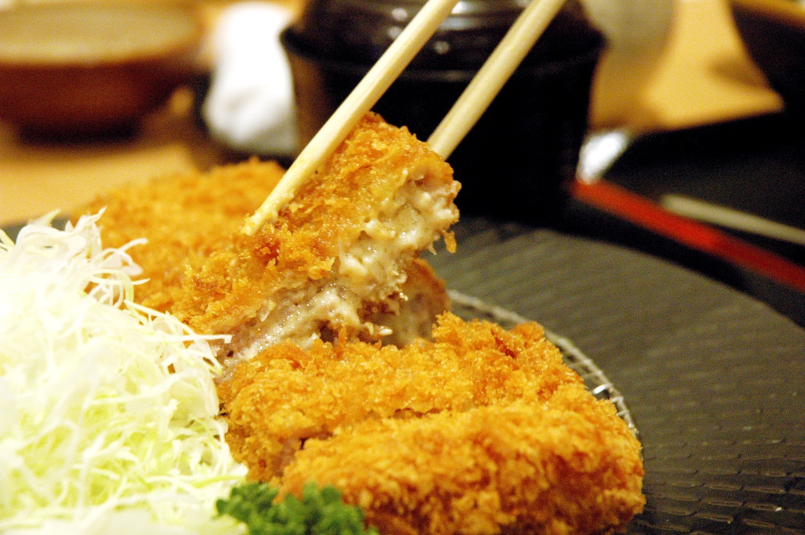 DUDE FOR FOOD Menchi Katsu More Katsu Love at Yabu, The House of Katsu