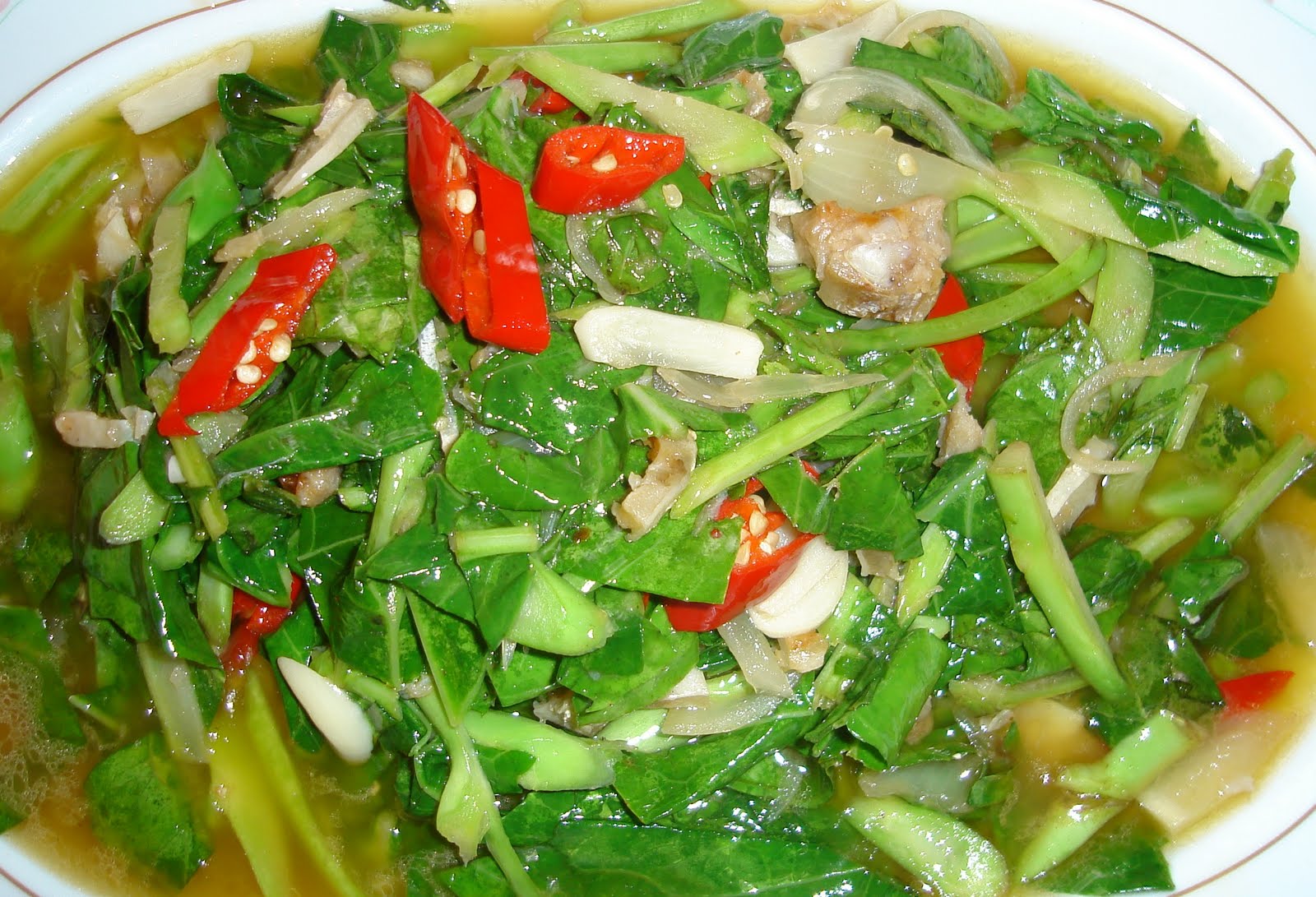 resipi cikgusejarah Resipi Kailan Ikan Masin