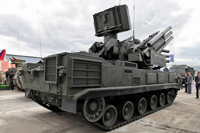 Sistem Pertahanan rudal/senjata jarak pendek mobile,Pantsir-S1 Rusia (SA-8 Greyhound