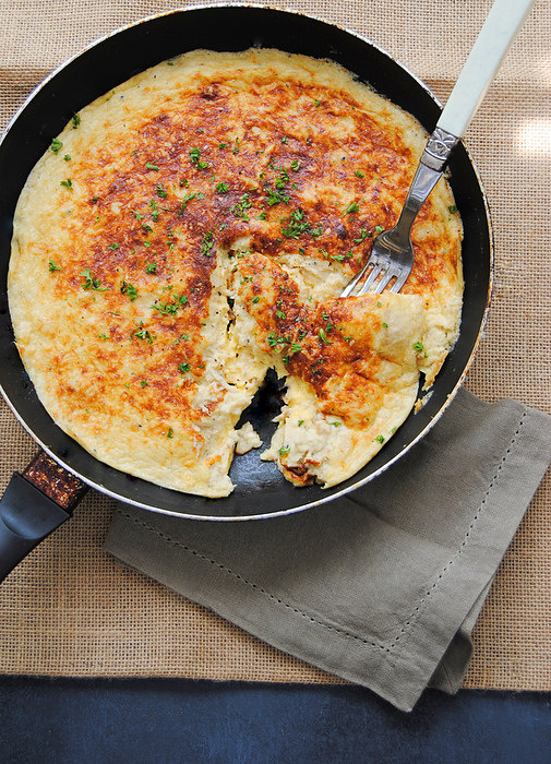 Omelette Arnold with Smoked Angelfish (or Snoek) Scrumptious South Africa