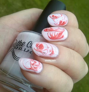 Dry Marbling with OPI My Chihuahua Bites