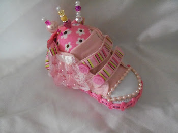 Baby Shoe Pin Cushion