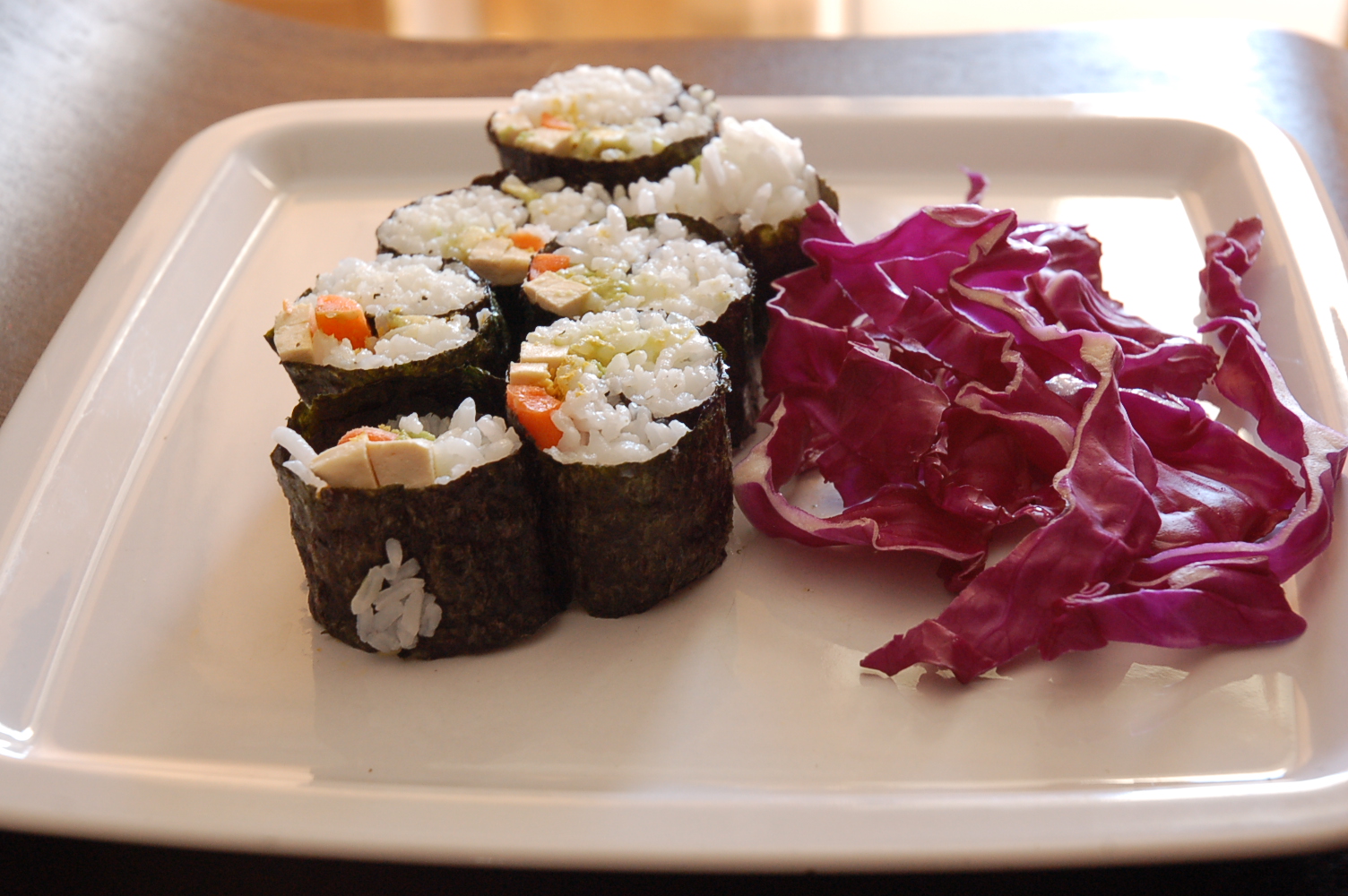 What a Healthy Family Eats: Homemade Vegan Sushi