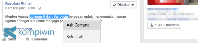 Mencari Gambar Serupa (Beserta Infonya) yang Muncul di Web dengan Cortana di Microsoft Edge 19
