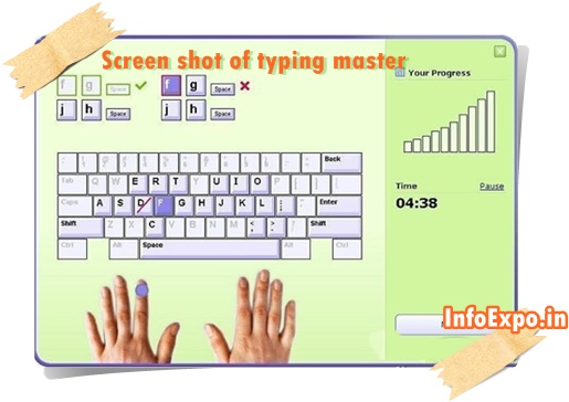 Easy way to increase the typing speed with the help of simple software Typing Master. Easy way to increase the typing speed with the help of simple software Typing Master.