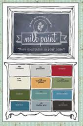 Here now! The entire line of MISS MUSTARD SEED paint! Click photo to link to painting tutorials~