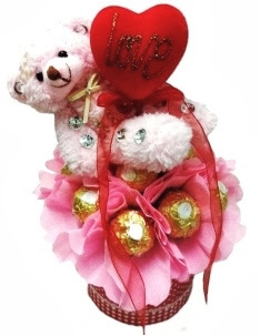 Ferrero Rocher /Love stick/bear/flower deko/Choclate 12pcs, 24pcs