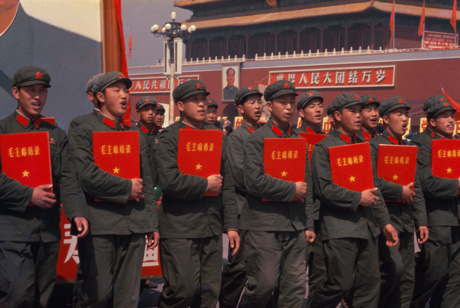 Photos of Red Guards, China 1966 vintage everyday