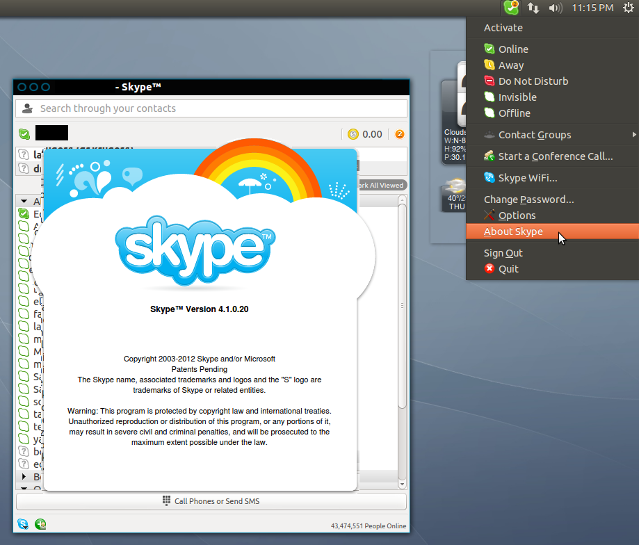  Skype 4.1 -  8