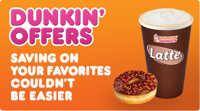 Dunkin donuts donut coupons