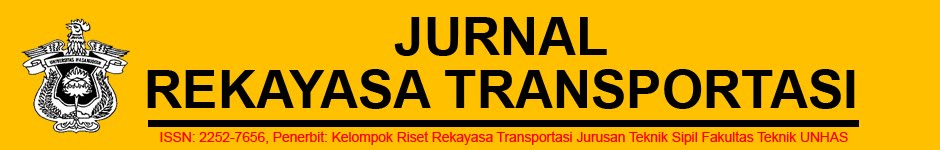 Jurnal Rekayasa Transportasi