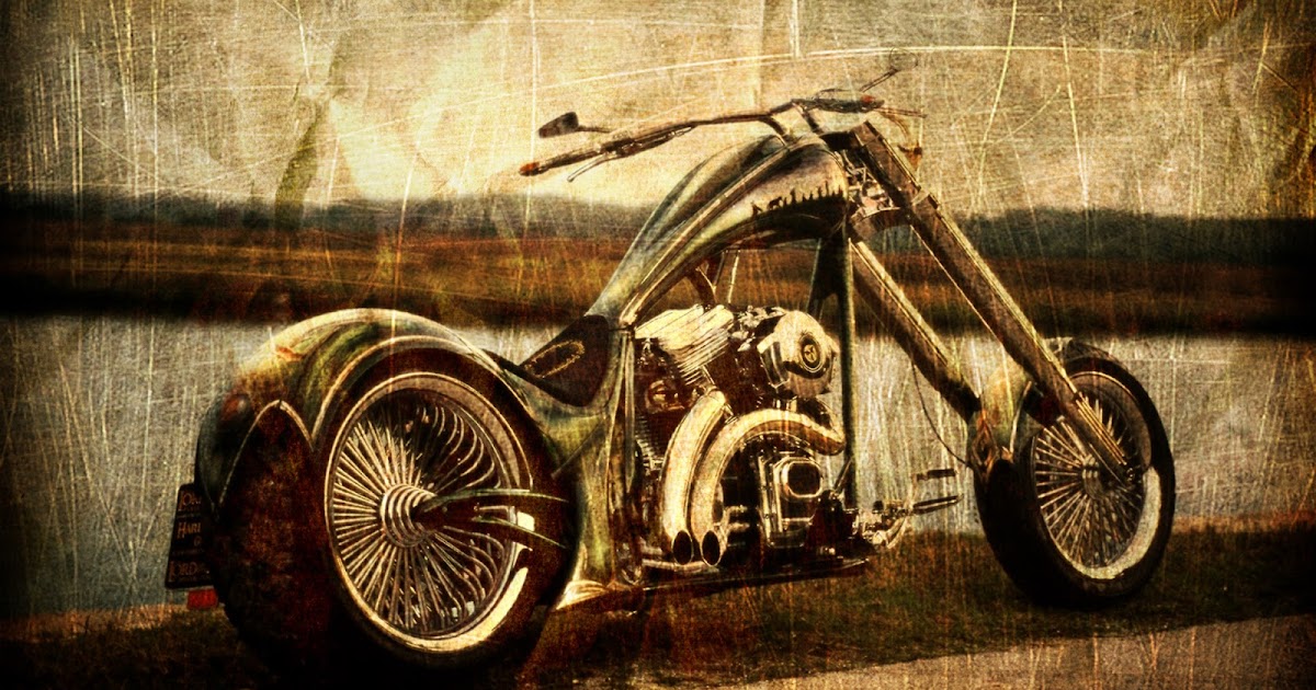 Vintage Chopper Wallpaper - Best HD Wallpapers
