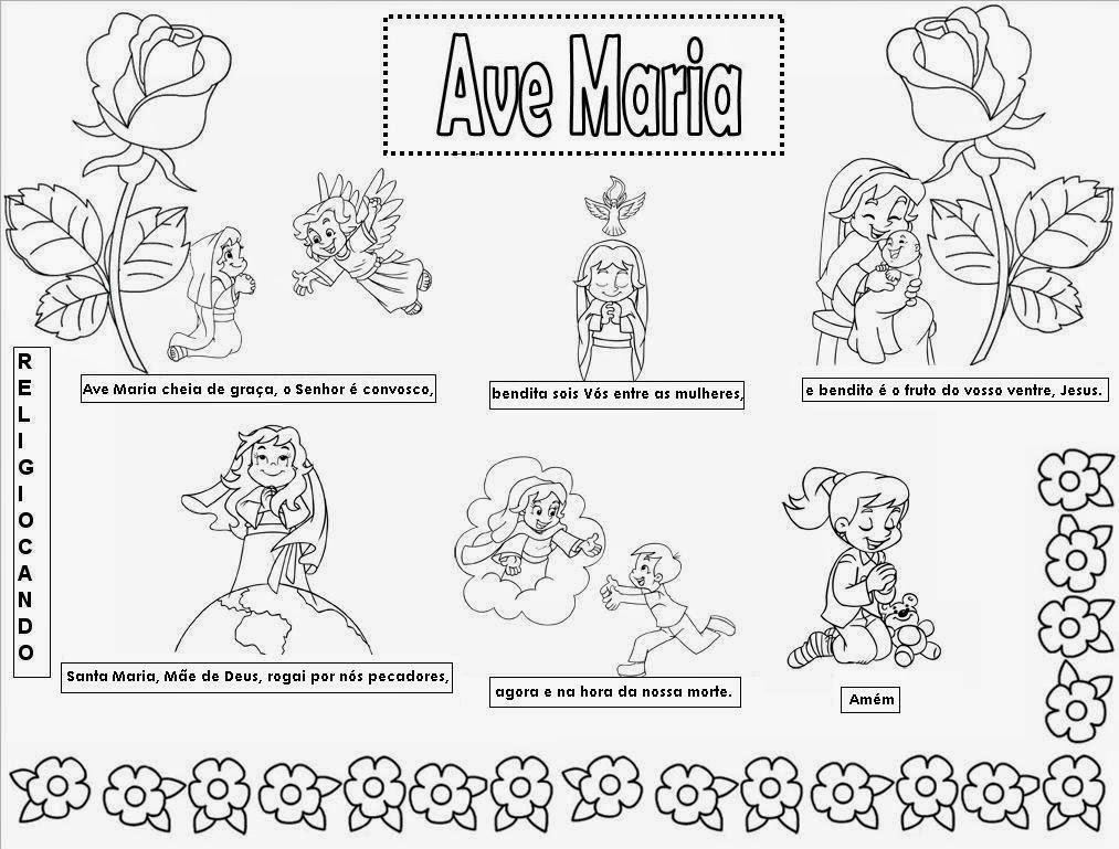 Catequese com Carinho Ave Maria