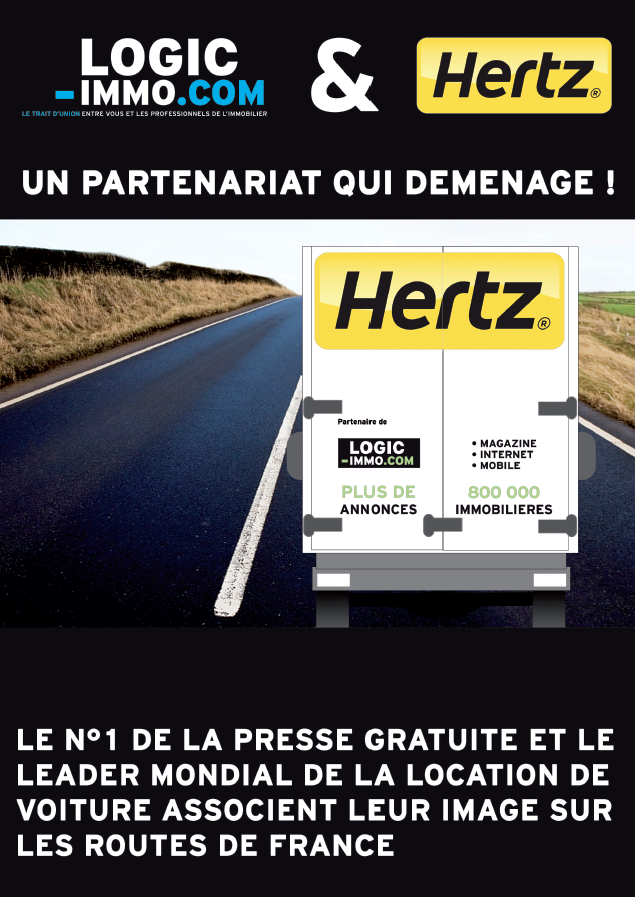 Actualité Immobilière s'associe à HERTZ pour un partenariat d'image