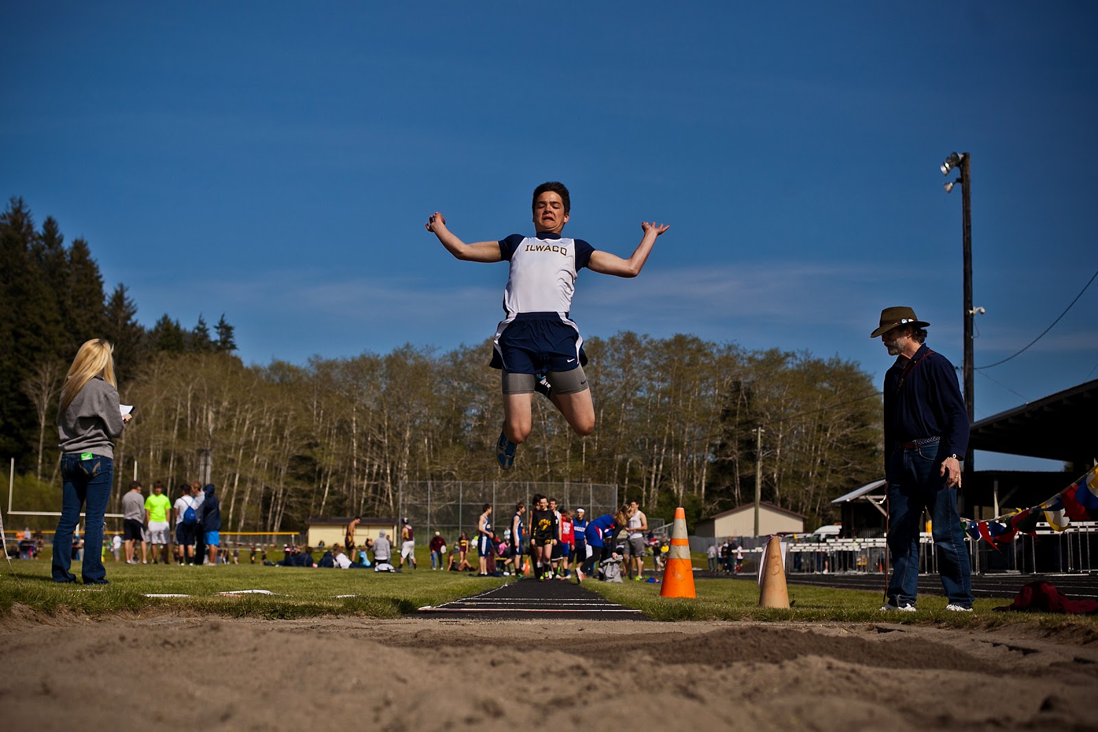Picture Window photo blog IHS NHS track, Naselle, Wa.