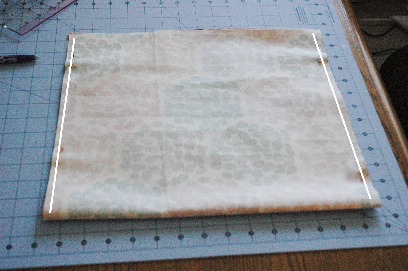 Kristina J. DIY Ideas DIY Style How To Make a Fabric Messenger Bag