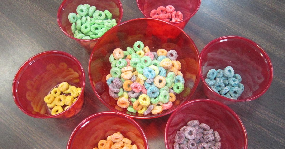 Miss Yellow Shoes Fruit Loop Rainbow Craft